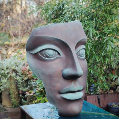 Rzeźba ogrodowa Głowa – Martha Mulawa