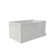 Donica podłużna z betonu architektonicznego