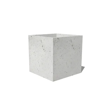 Donica sześcienna z betonu architektonicznego